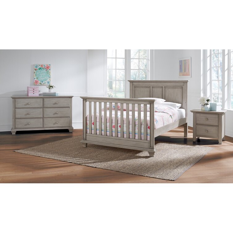 OxfordBaby Kenilworth 4 in 1 Convertible Baby Crib Greenguard